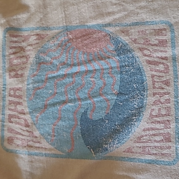 Crop oversized Roxy t-shirt - Picture 4 of 4